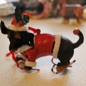 Daschund (Weinner Dog) Tree Ornament